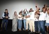 Sanjay Jaju Secretary Ministry of Information and Broadcasting posing along with young filmmakers.