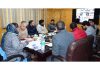 Minister Sakina Itoo chairing a meeting.