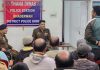 SSP Doda, Sandeep Kumar Mehta interacting with VDGs at Police Station Bhaderwah.