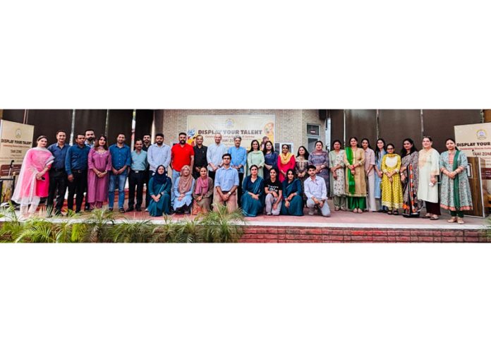 Winners of various events with organizing team of JU's Display Your Talent 2024-Tawi Zone at MIER College. Winners of various events with organizing team of JU's Display Your Talent 2024-Tawi Zone at MIER College.