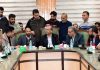 Advisor Nasir Aslam Wani meeting delegation at Ganderbal.