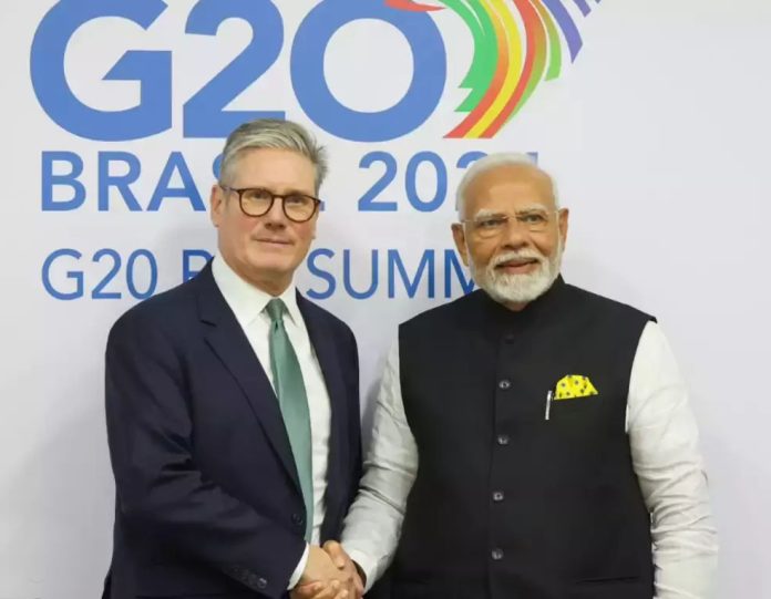PM Modi meets UK's Starmer in Rio, says eager to work closely in technology, green energy