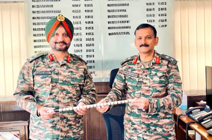 Maj Gen A P S Bal Takes Over As GOC Of Delta Force In J&K Maj Gen A P S Bal Takes Over As GOC Of Delta Force In J&K