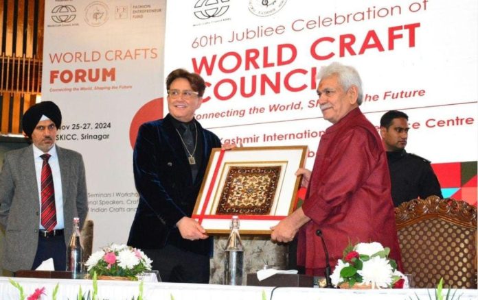 World Craft Council Planning Of Seal Authenticity For J&K Crafts: President Saad Al-Qaddumi