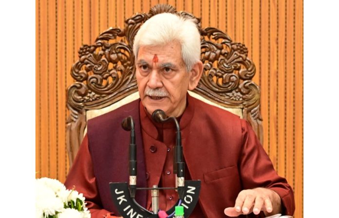 LG Manoj Sinha