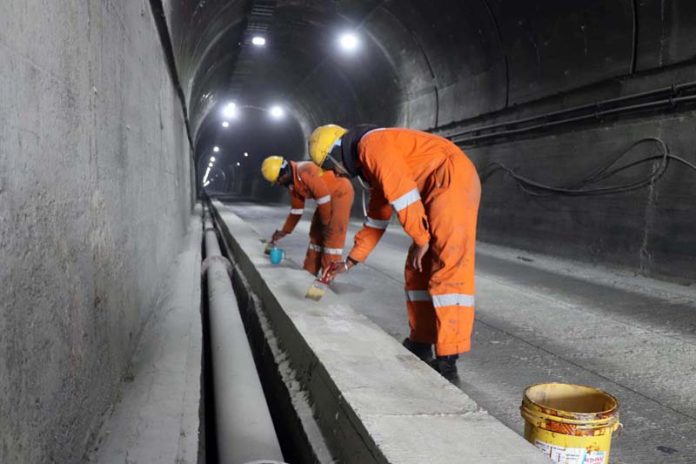 Renovation of the iconic 2.5-km-long Jawahar Tunnel, which was for decades the only gateway to the Valley, is nearing completion. Renovation of the iconic 2.5-km-long Jawahar Tunnel, which was for decades the only gateway to the Valley, is nearing completion.