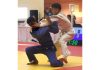 Judo athletes showing their skills during a match at Jammu. -Excelsior/Rakesh