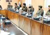 SSP Udhampur chairing district level police conference at DPL on Thursday.
