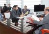 DyCM during surprise inspection of PWD office on Thursday.