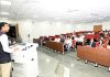Anshul Garg, CEO of SMVDSB addressing during a function held in Katra on Saturday.