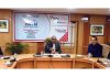 Baldev Prakash, MD & CEO of J&K Bank inaugurating virtual ATM facility in Srinagar on Thursday.