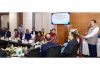 Union Minister Dr. Jitendra Singh chairing a meeting of Principal Secretaries (Personnel/GAD) of State Governments and Union Territories at New Delhi on Monday.