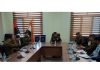 IGP Traffic J&K chairing a meeting of Traffic Police officers in Jammu district on Saturday.