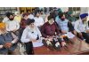 DGPC members addressing media persons in Jammu on Tuesday. —Excelsior Rakesh