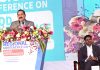 Union Minister Dr. Jitendra Singh, as chief guest, addressing the Conference on Good Governance, organised by the Department of Administrative Reforms & Grievance Redressal (DARPG) Govt of India and the Govt of Chhattisgarh, at Raipur on Friday.