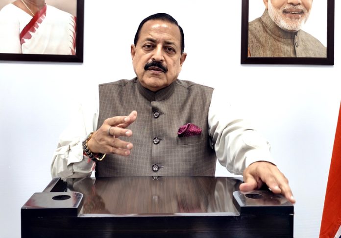 Union Minister Dr. Jitendra Singh virtually addressing the inauguration of Centenary celebrations of 