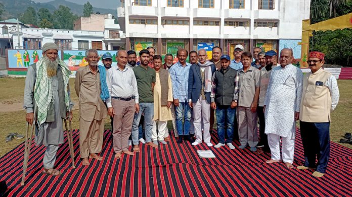 Activists of Billawar Zila Andolan protesting at Tehsil Ground Billawar. Activists of Billawar Zila Andolan protesting at Tehsil Ground Billawar.