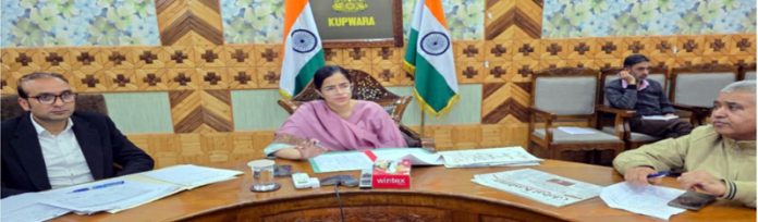 DC Kupwara chairing DDMA meeting on Thursday. DC Kupwara chairing DDMA meeting on Thursday.