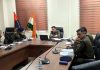 IGP Traffic Mohd Suleman Choudhary addressing a meeting.