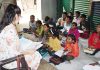 As nation celebrates Children's Day, these children of lesser God are attending a school run by the NGO in Maratha Basti of Jammu on Thursday. (UNI)