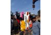 Locals and police evacuating injured passengers after accident. -Excelsior/Romesh Mengi
