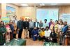 Principal of GMC Jammu, Dr Ashutosh Gupta along with Sotto J&K Team and BJS members during a function in the college premises.