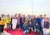 A team of Central University of Jammu and others during the launch of Seventh Radiosonde.