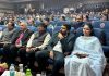 Guests and other attendees during closing ceremony of Audit Week 2024 at IIIM Jammu on Friday.