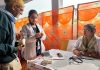 A doctor explaining dose to an elderly patient during a medical camp at a remote village in Jammu on Saturday.