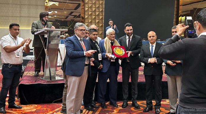 Senior doctors at the JKOACON 2024 in Jammu on Saturday. Senior doctors at the JKOACON 2024 in Jammu on Saturday.