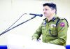 SSP Doda, Sandeep Kumar Mehta addressing a Police Community Partnership Group meeting in Doda on Thursday.