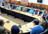 ADC reviewing Christmas preparedness in Jammu on Friday.