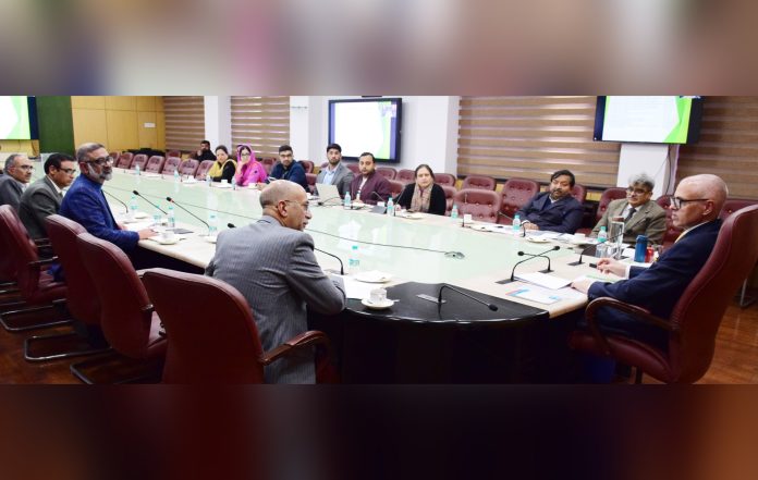 CM Omar Abdullah Reviews Functioning Of Law, Justice & Parliamentary Affairs Department