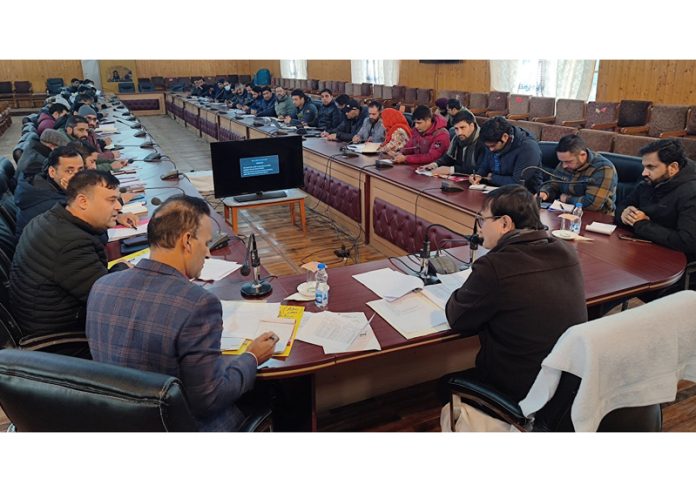 DC Baramulla reviews functioning of Revenue Department