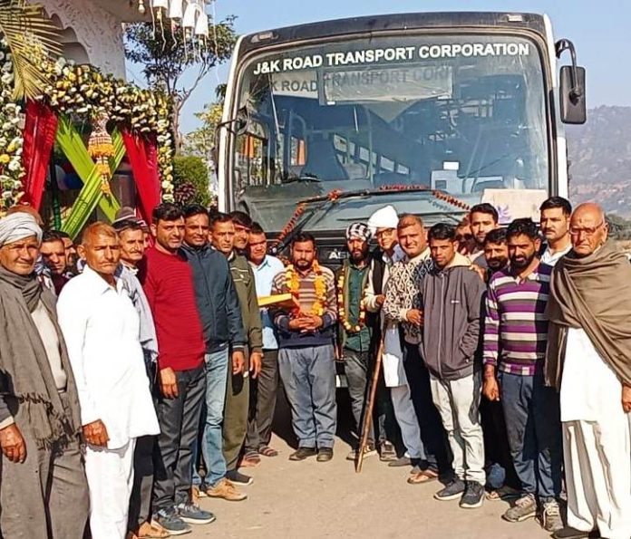JKRTC introduces direct bus service from Baba Mei Mal Dev Sthan Dager to Jewel Chowk Jammu