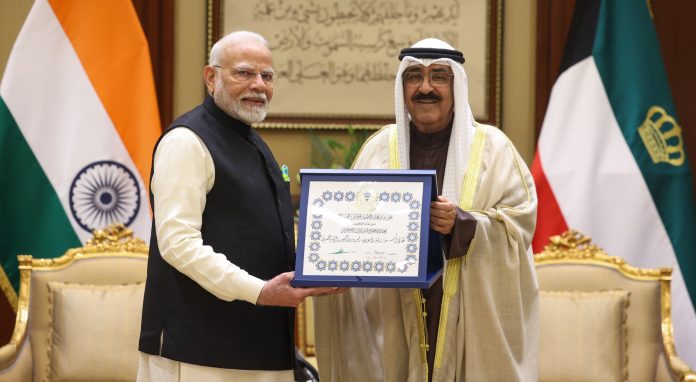 PM Modi Receives Kuwait's Highest Honour