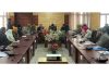 Chairman DDC Srinagar Aftab Malik chairing a meeting.