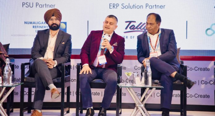 Amit Sharma Spl Secretary, ICT along with other panelists during Digital Transformation Conclave at Guwahati. Amit Sharma Spl Secretary, ICT along with other panelists during Digital Transformation Conclave at Guwahati.