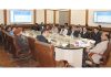 DyCM Surinder Choudhary chairing a meeting on Monday.