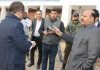 Dy CM inspecting Thandi Khui bus terminal.