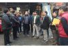 Dr. Devansh Yadav, Commissioner JMC along with other officers during a tour of Jammu North on Monday.