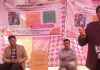 Officers and others at the PMEGP camp at Kauri, Reasi