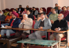 A speaker during one of the sessions of workshop at SMVDU.