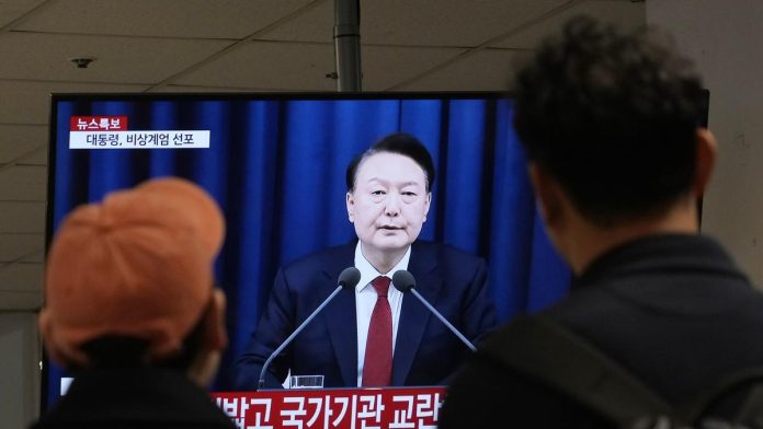 South Korean President Declares Emergency Martial Law, Accusing Opposition Of Anti-State Activities South Korean President Declares Emergency Martial Law, Accusing Opposition Of Anti-State Activities