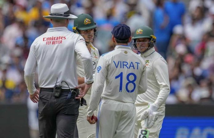 Virat Kohli fined 20 per cent match fees, one demerit point for his altercation with Sam Konstas