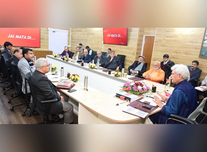 LG Sinha Chairs 73rd Meeting Of SMVDSB; Inaugurates Various Pilgrims-Centric Facilities