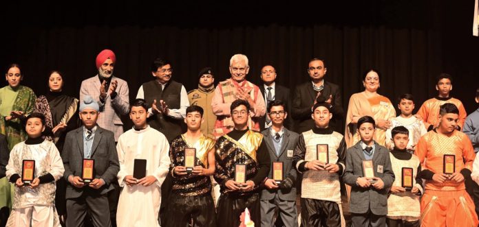 LG Manoj Sinha Addresses Annual Day Function Of Jammu Sanskriti School LG Manoj Sinha Addresses Annual Day Function Of Jammu Sanskriti School