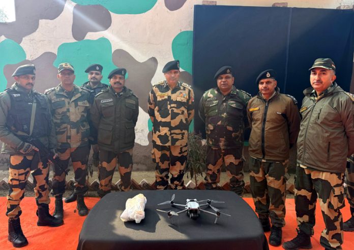 Drone and narcotics seized in Arnia sector. Drone and narcotics seized in Arnia sector.