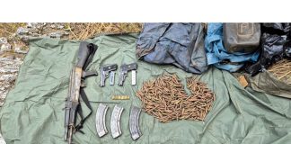 Terror hideout busted during search operation in the Bhallara forest area of Doda