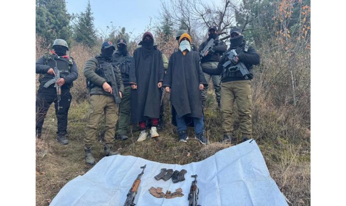 Two OGWs arrested by police in Kulgam.